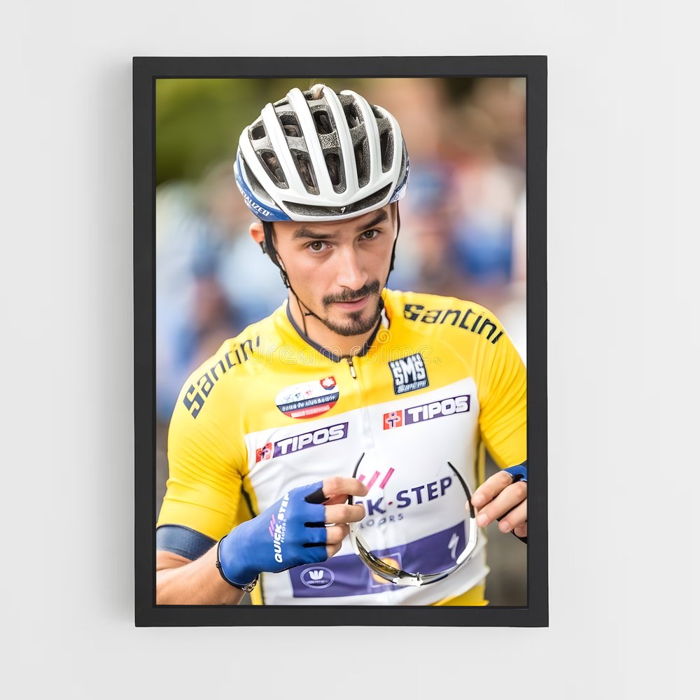 Poster Julian alaphilippe mêlées – affiche Cyclisme (vue 2)